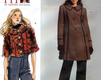 Vogue V2991 Today's Fit by Sandra Betzina Sewing Pattern for Misses' Jacket - Uncut - All Sizes
