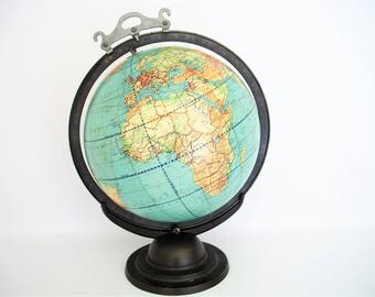 Vintage Suspension Globe c 1948 Weber Costello