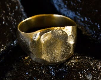 Gold Signet Ring size 11 - special for emmettkenshin