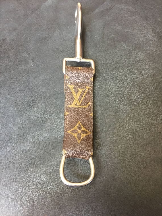 Real Louis Vuitton Repurposed LV Key fob belt clip Monogram