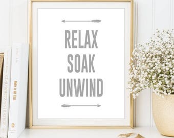 relax printable | etsy relax printable | etsy