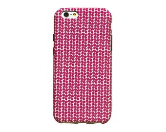 Hot pink petals phone case for an iphone 7 or iphone 7 Plus