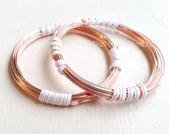 12ga solid copper wire, round dead-soft (annealed), 99.9% pure, made in the USA, choose your length 5 or 10 feet, custom lengths available