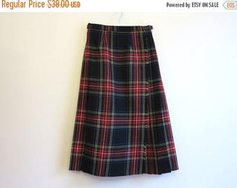 Mini-jupe J Crew Rouge Tartan - En Laine Mélangée, Taille 2, Occasion Très Bon état