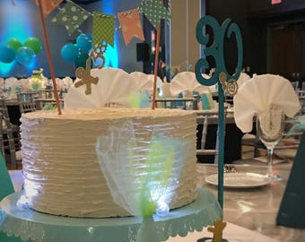 fake cake faux cake photo prop cake first birthday cake fake wedding cake with free bunting