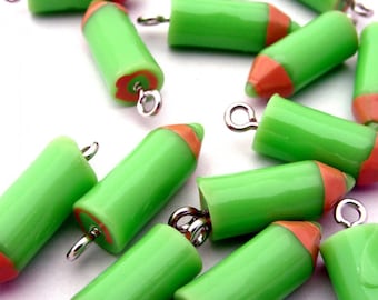 X 1 green pencil resin 20mm