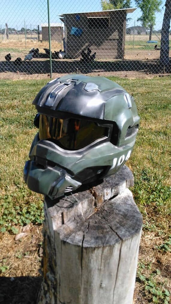 Halo Reach Commando Helmet Commander Carter Fred 104