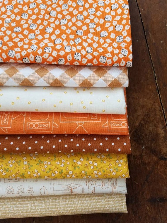 Fall Fat Quarter Bundle of 8 Fabric Bundle