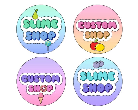  Slime  Logo  Slime  Logo  Stickers Logos for Slime  Slime 