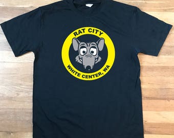 White Center Washington "Rat City" t-shirt