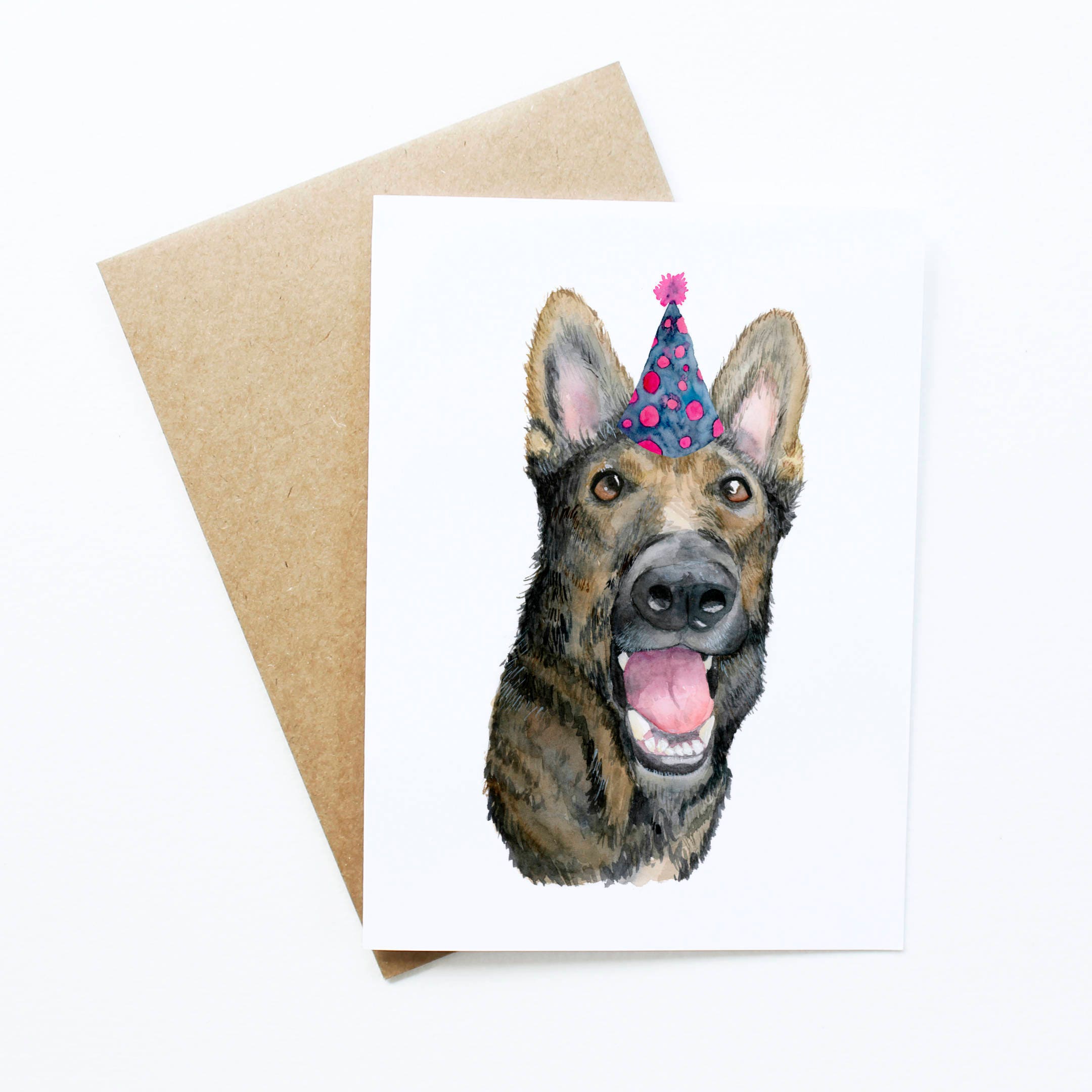 German Shepherd / Birthday Card / German Shepherd Gift