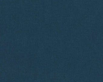 SALE Robert Kaufman Essex Linen Midnight Blue E014-MIDN - Fabric By the Yard - Home Dec Linen - Quilting Linen - Fashion Clothing Linen - Dp