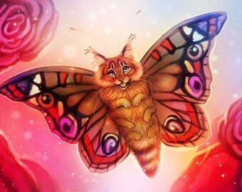 Caterfly 8x12" Lustre print