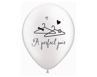 11" Wedding Balloons - Bridal Shower Balloons - Bachelorette Party Decorations - Engagement Balloons - Bachelorette Party Balloons - Props