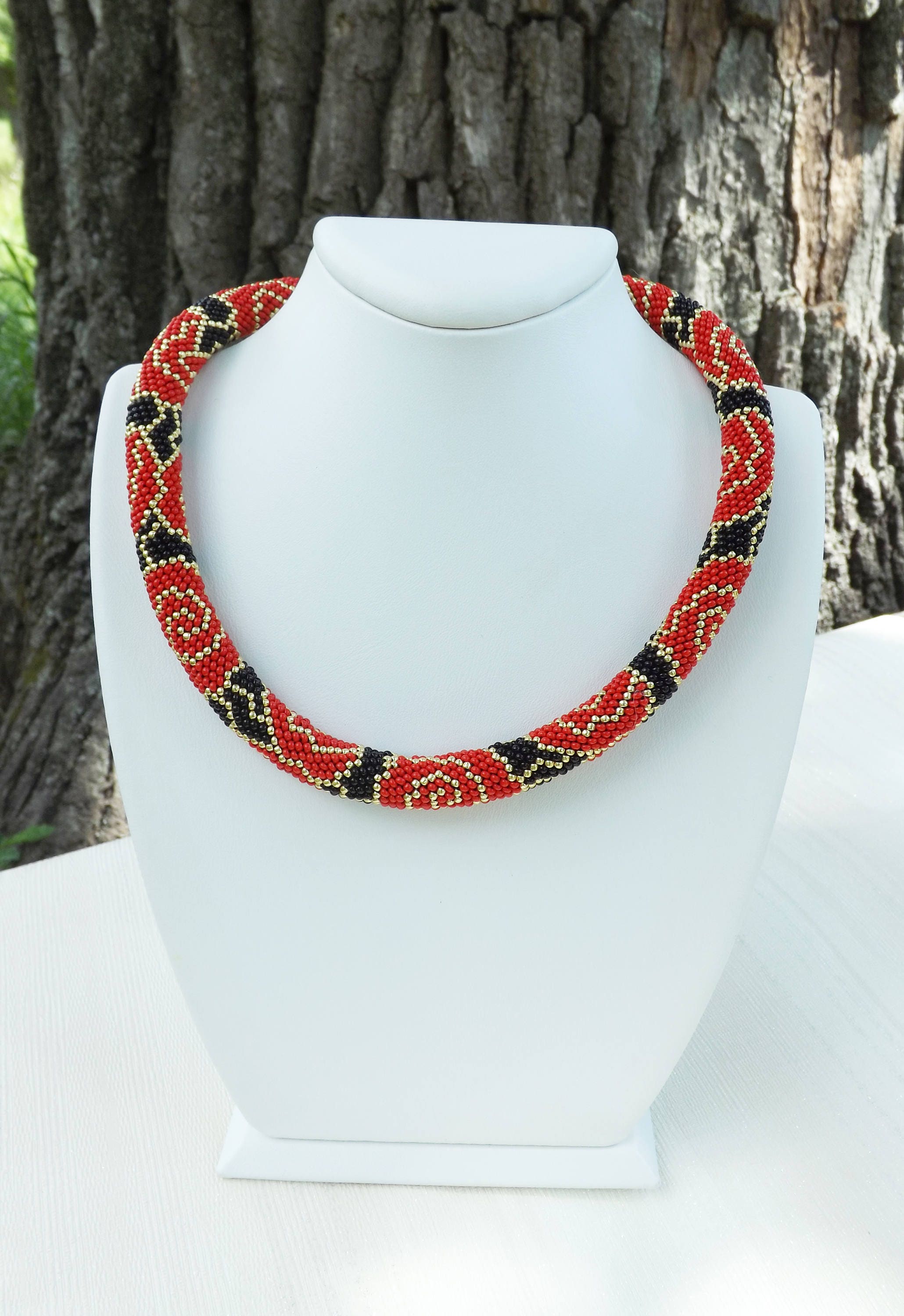 real flower necklace red necklace rose necklace nature