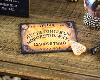Ouija Board - Spirit Board - Talking Board - 1:12 Dollhouse Miniature