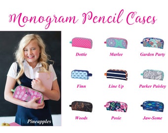 Personalized Pencil Case, Monogram Pencil Case, Personalized Pencil Pouch, Monogram Pencil Pouch, Pencil Bag, Camo Pencil Case