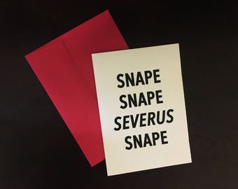 Harry Potter Card
