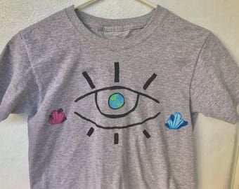 MADE TO ORDER- Another Earth logo unisex shirt