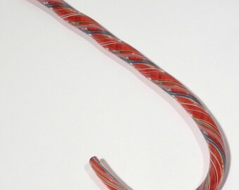 Hand Blown - Hand Made - Glass Candy Cane