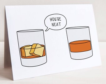 Whiskey card | Etsy