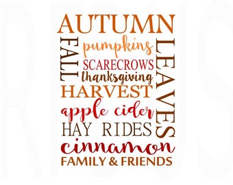 Autumn dall pumpkins scarecrows harvest apple cider hay rides cinnamon svg , Cricut Cut svg, fall svg file, thanksgiving svg, fall y'all svg