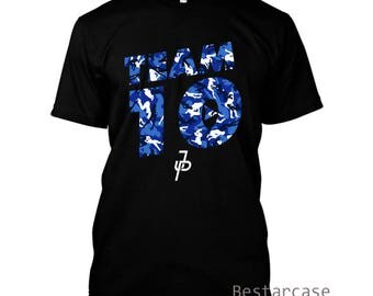 Jake Paul Team 10 Camo Girls Camo Paulers Custom Men's Women's Black T-shirt Tshirt Shirt Clothing