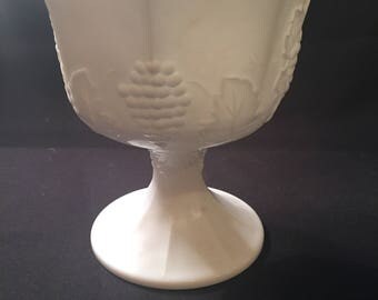 Milk Glass Pedestal bowl