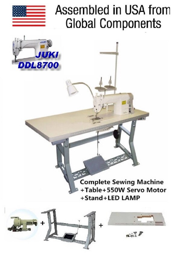 Juki DDL8700 Lockstitch Sewing Machine Fully Assembled Ready