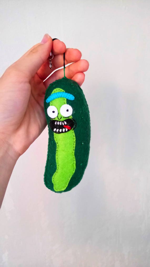 Pickle Rick Keychain Veget