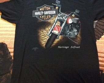Vintage harley davidson 3D tshirts