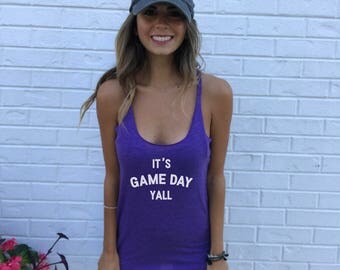Its Game Day Yall Shirt, Tailgate Shirt,Football Season, Game Day Shirt, Ole Miss Football, Alabama Football Shirt,Auburn Football,ECU Shirt