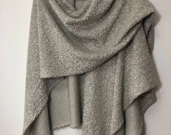 PDF Crochet Pattern Indian Summer Ruana Wrap Shawl