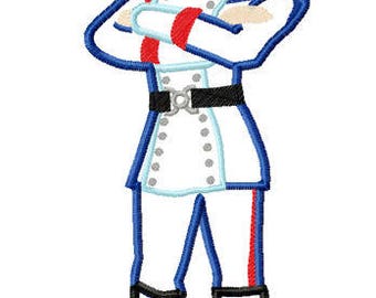 Gabe Prince Machine Applique Design Embroidery Pattern 5x7 6x10 7x11 INSTANT DOWNLOAD