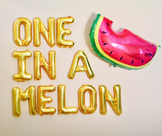 Download One in a Melon Balloons, One in a Melon, Watermelon Party ...