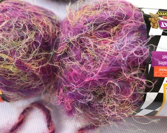 Furry Variegated Yarn by Bernat Frenzy