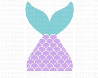 Free Free 117 Mermaid Tail Banner Svg SVG PNG EPS DXF File