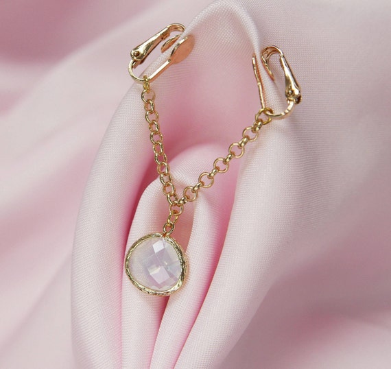 Labia clip intimate dangle jewelry clitoral jewelry VCH