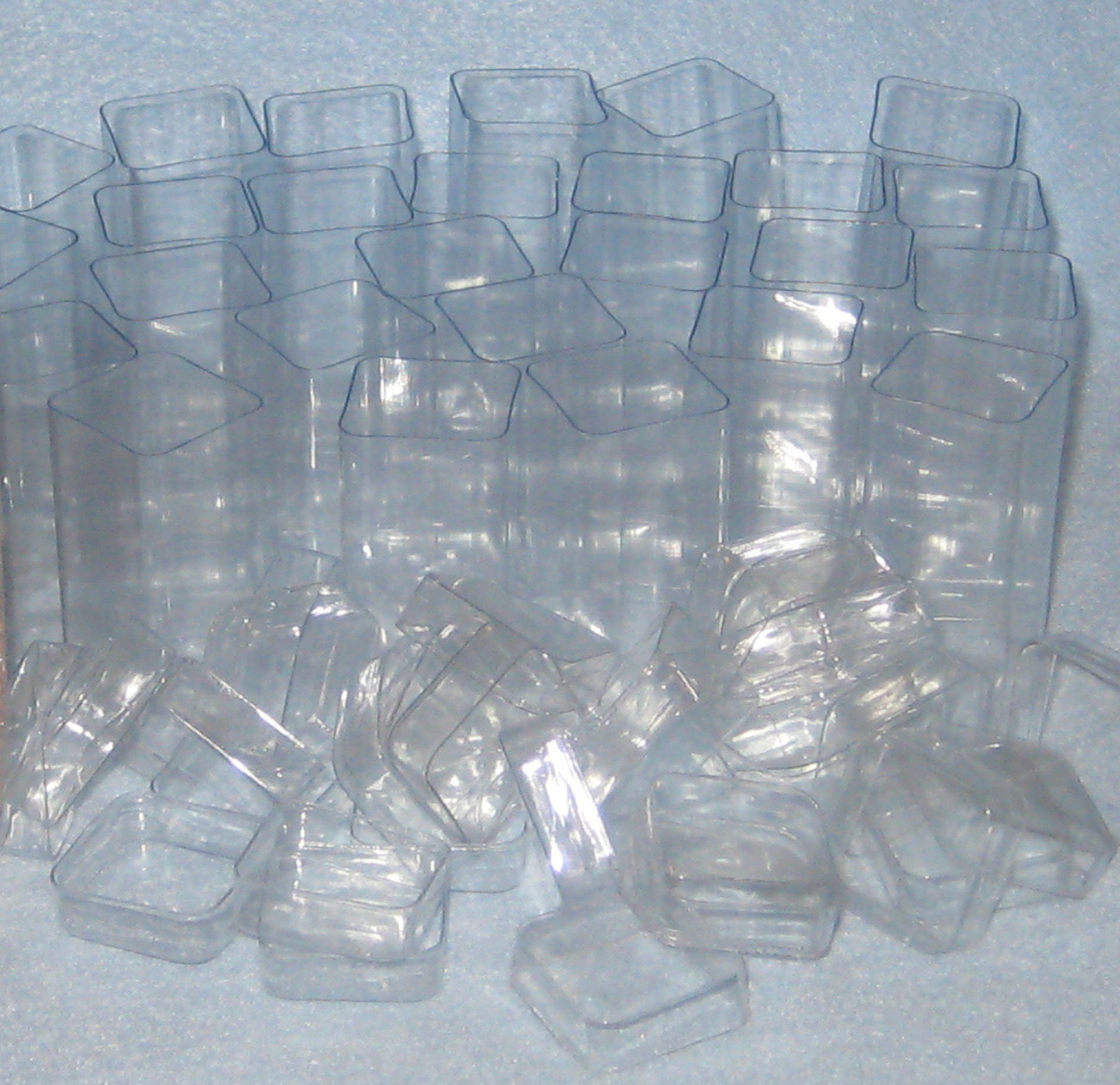 Small Clear Plastic Favor Tubes with Lids from BailouBay on Etsy Studio