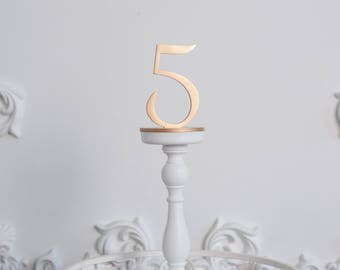 Wedding table numbers, Gold Table Numbers, Plain wood, Wedding Table Decor, Table Numbers, Wedding centerpieces, Table Numbers Wedding