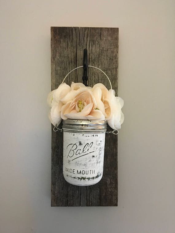 Mason jar decor rustic home decor farmhouse decor mason jar