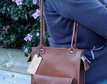 Tan Leather Handbag