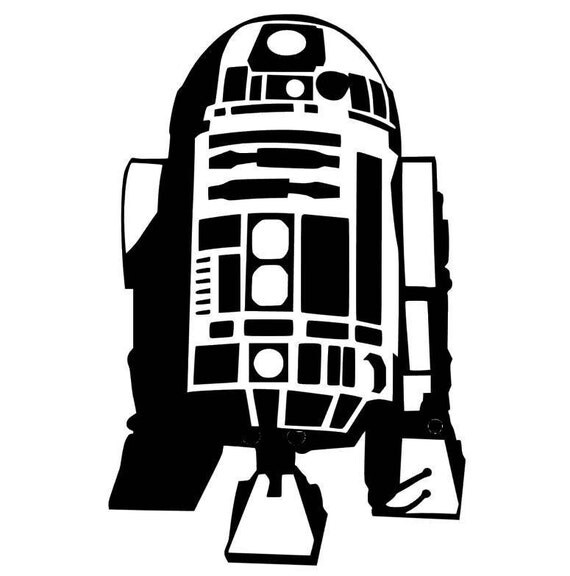 Download Star Wars R2-D2 Vinyl Decal Sticker