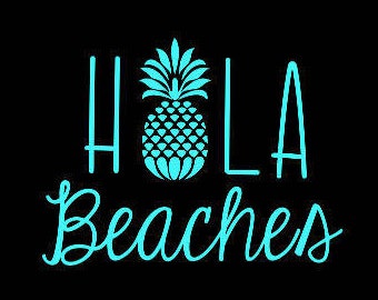 Car Decal - Pineapple - Pineapple Decal - Pineapple Wall Decal - Southern Decal - Pineapple Sticker - Car Decal - Vinyl Pineapple Sticker