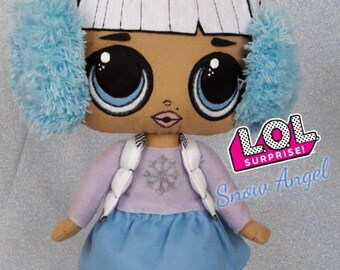 lol doll snow angel