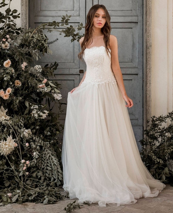 Lace Corset Wedding Dress