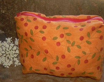 Padded Pipe Pouch Padded Pipe Case 5 Half Inch Girly Cherry Bag Smoking Accessories Glass Smoking Pipe Cherry Case Glass Pipe Padded Cozy