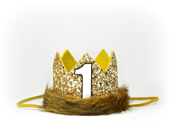 Max Crown | Where The Wild Things Are | Boy Birthday Crown | Max Birthday Crown | Jungle Birthday Party | Safari Birthday Party