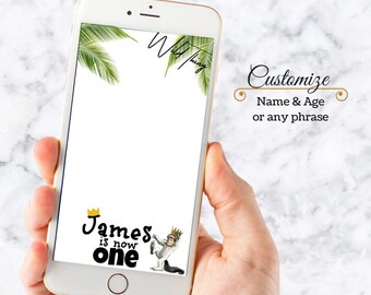 Where the wild things are Custom Snapchat Geofiter filter