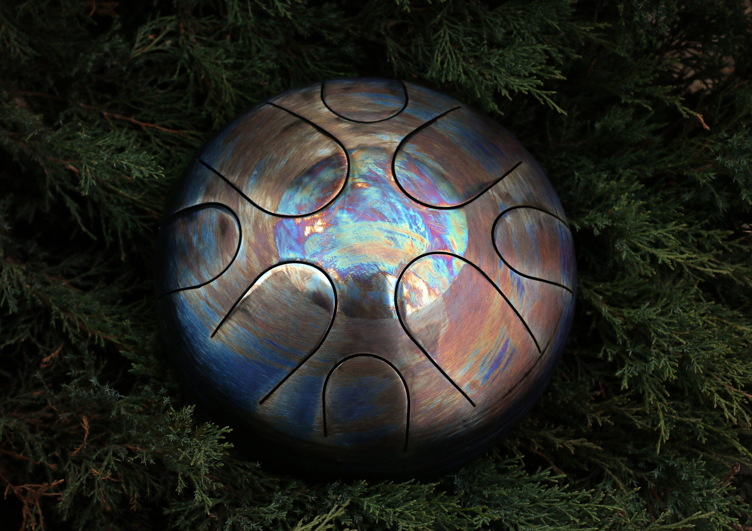 Custom SoundNest steel tongue drum 8.7 the nest of